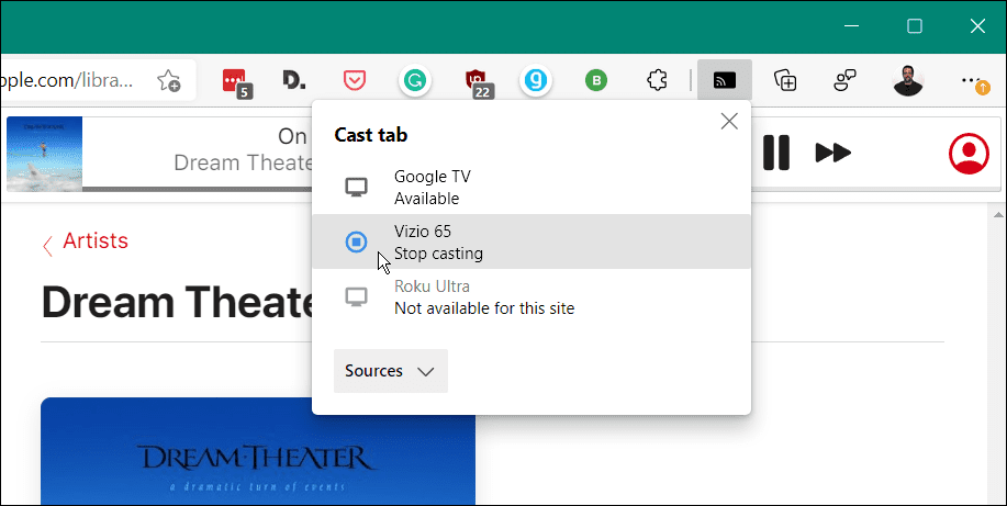 如何在 Chromecast 上播放 Apple Music