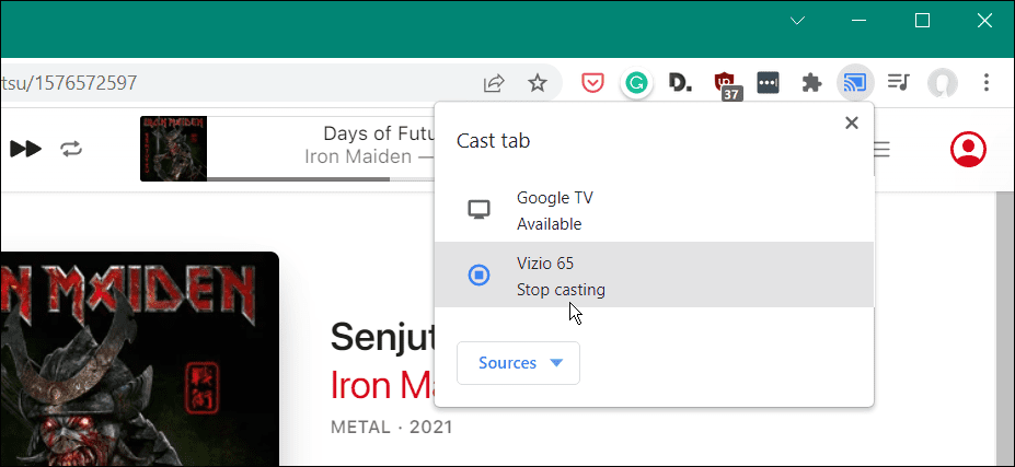 如何在 Chromecast 上播放 Apple Music