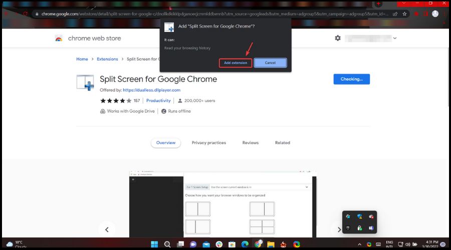 如何在同一屏幕上查看多个 Chrome 窗口
