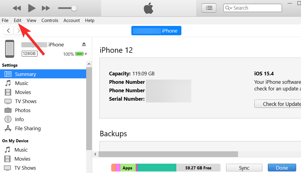 如何在 Windows 11 上删除 iTunes 备份