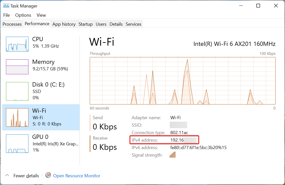 查看在 Windows 11 中查找 IP 地址的 6 种简单方法