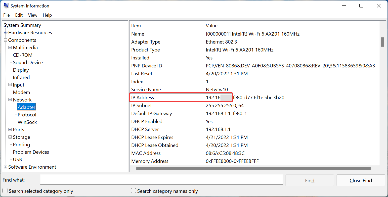 查看在 Windows 11 中查找 IP 地址的 6 种简单方法