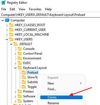 修复：Windows 11 中的键盘语言自动更改