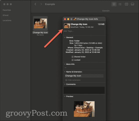 如何在 Mac 上更改文件夹图标