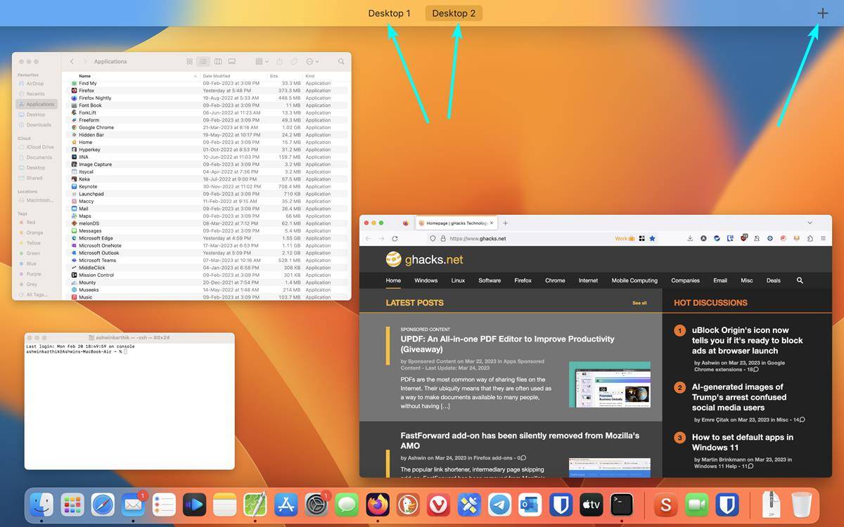 如何在 macOS 中使用任务控制