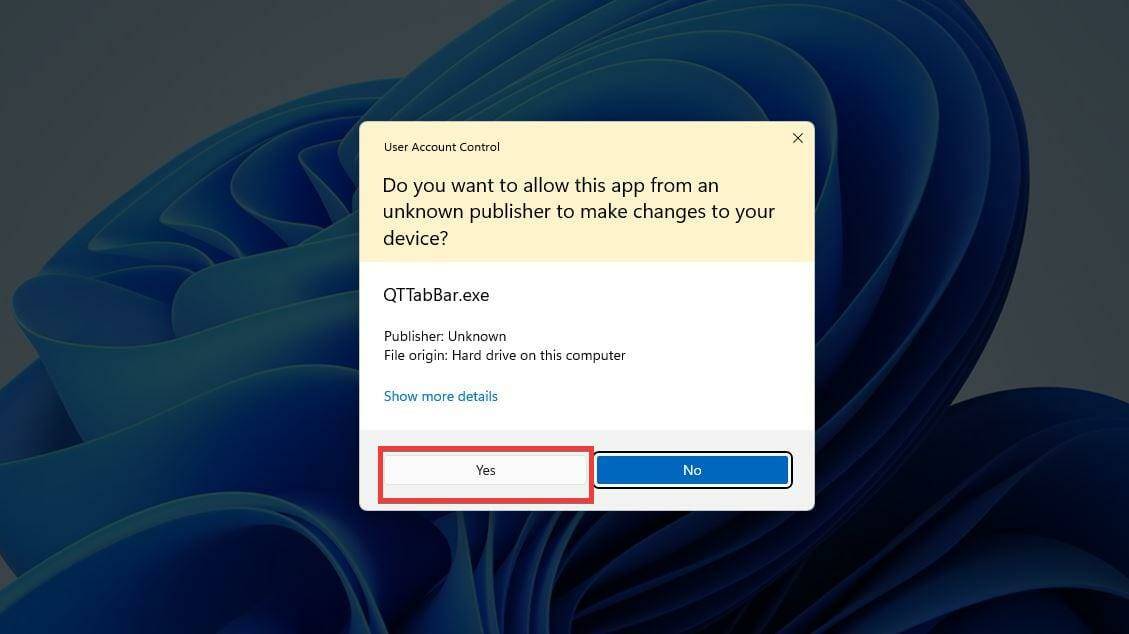 如何将 QT TabBar 添加到 Windows 11 文件资源管理器