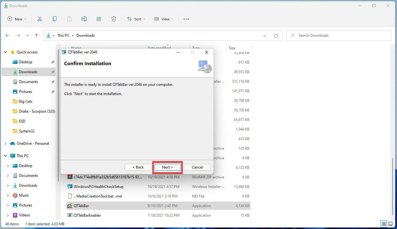 如何将 QT TabBar 添加到 Windows 11 文件资源管理器