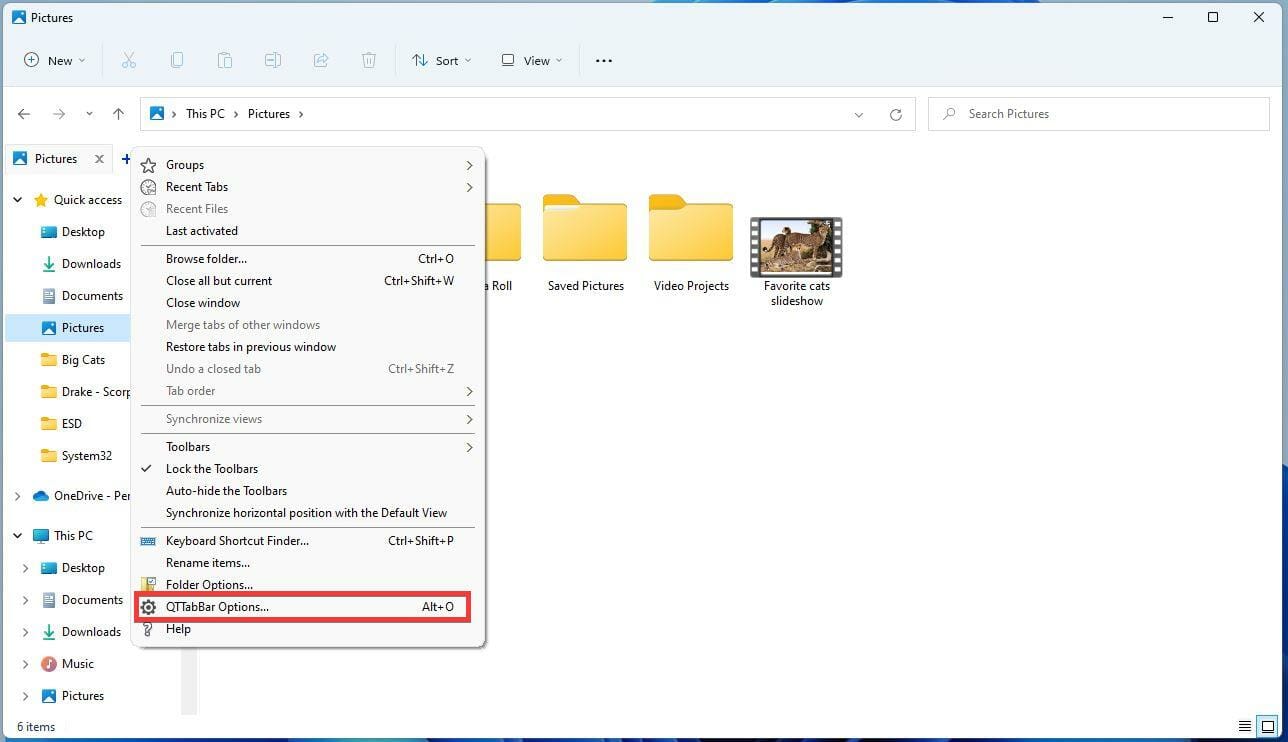 如何将 QT TabBar 添加到 Windows 11 文件资源管理器