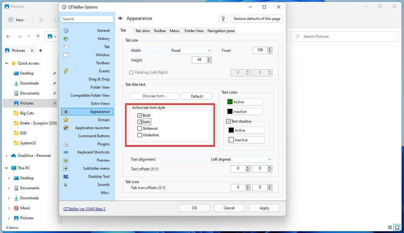 如何将 QT TabBar 添加到 Windows 11 文件资源管理器