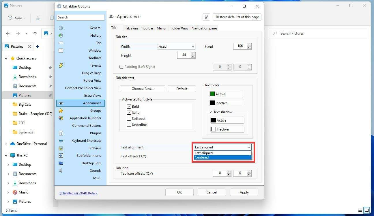 如何将 QT TabBar 添加到 Windows 11 文件资源管理器