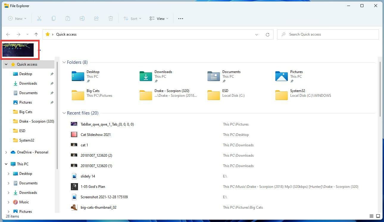 如何将 QT TabBar 添加到 Windows 11 文件资源管理器