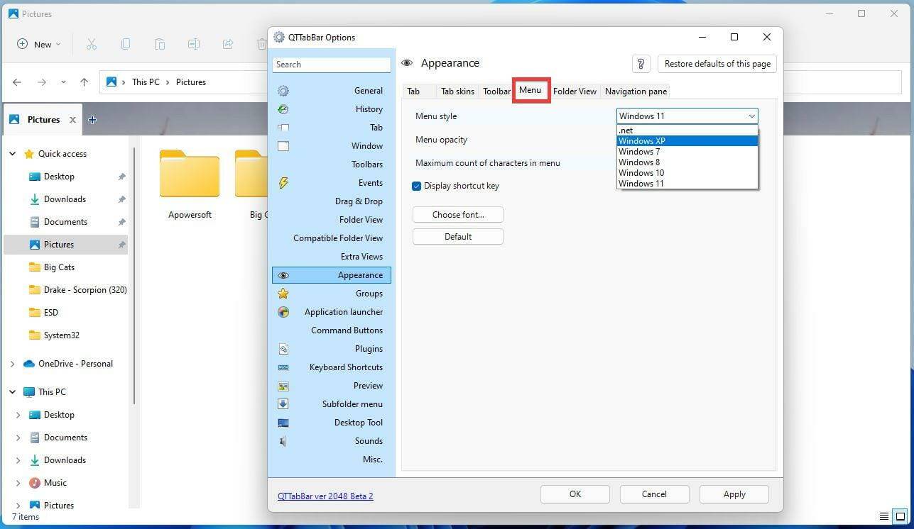 如何将 QT TabBar 添加到 Windows 11 文件资源管理器