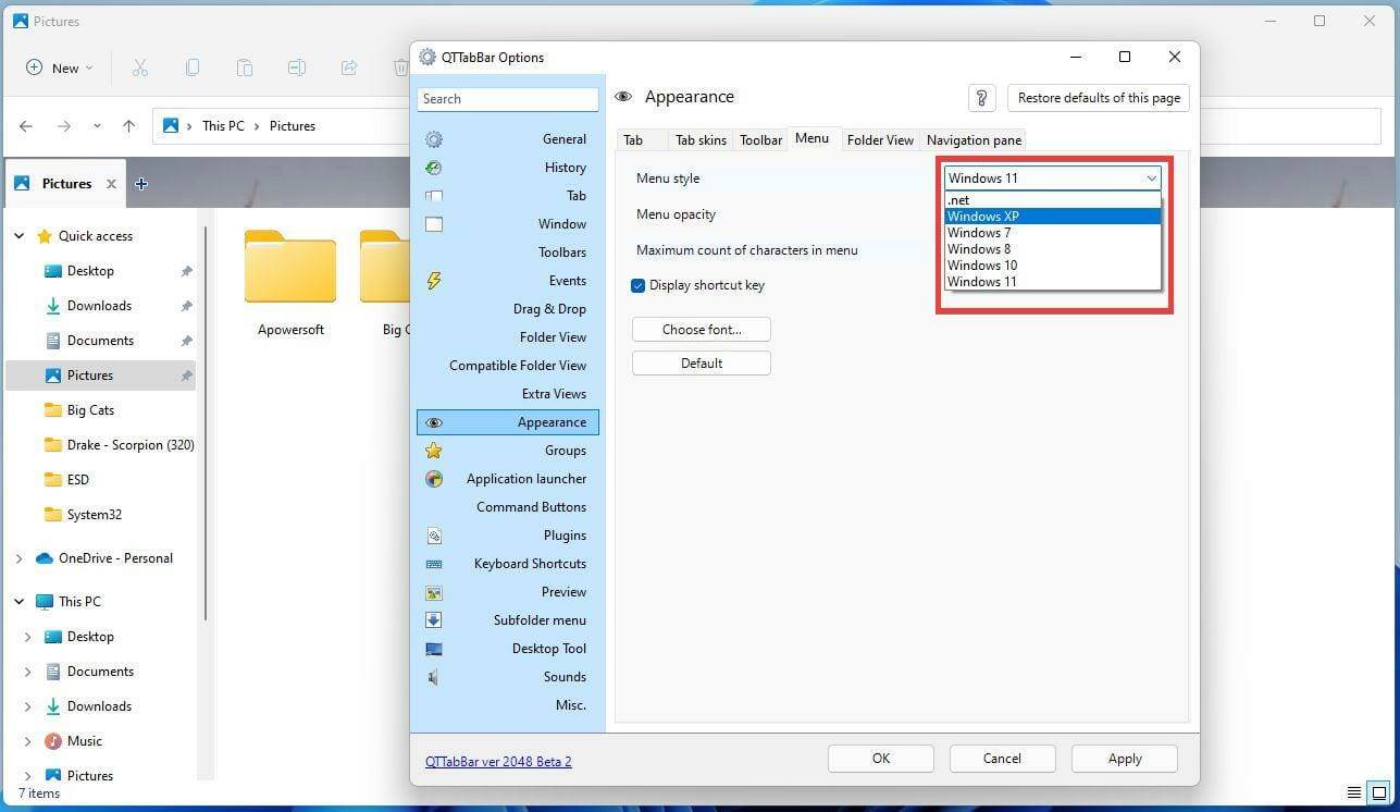 如何将 QT TabBar 添加到 Windows 11 文件资源管理器