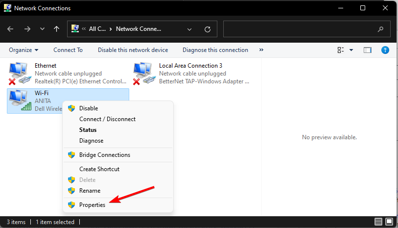 修复：Wi-Fi 没有有效的 IP 配置 Windows 11