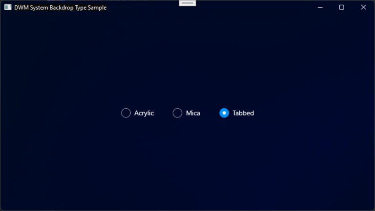 微软正在为 Windows 11 开发新的模糊效果