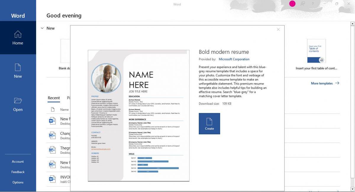 如何在 Microsoft Word 中创建专业简历？