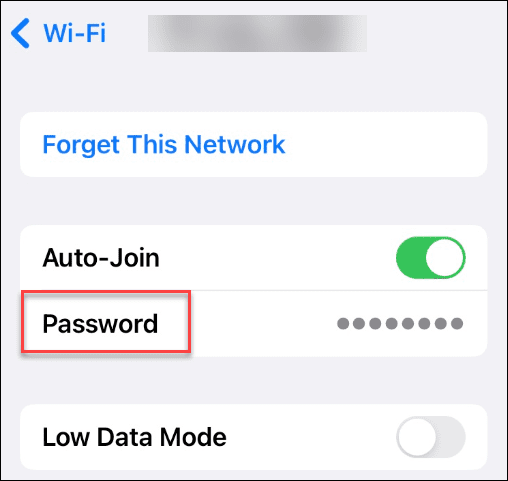 如何在 iPhone 上查看已保存的 Wi-Fi 网络密码