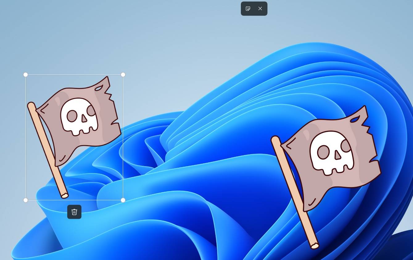 如何在 Windows 11 22H2 中启用和使用隐藏的桌面贴纸