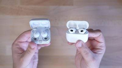 索尼的新 LinkBuds 与苹果的 AirPods 3