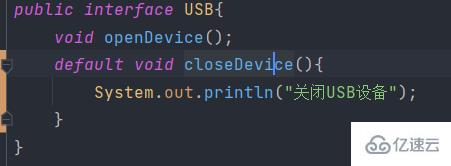 Java的接口使用实例分析