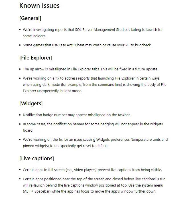 开发频道中的 Windows 11 Build 25163 引入了新的文件共享功能，任务栏溢出