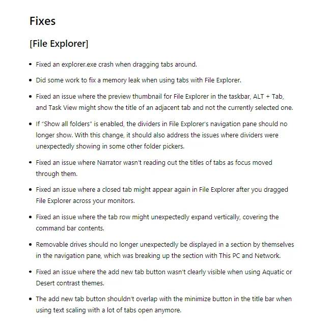 开发频道中的 Windows 11 Build 25163 引入了新的文件共享功能，任务栏溢出