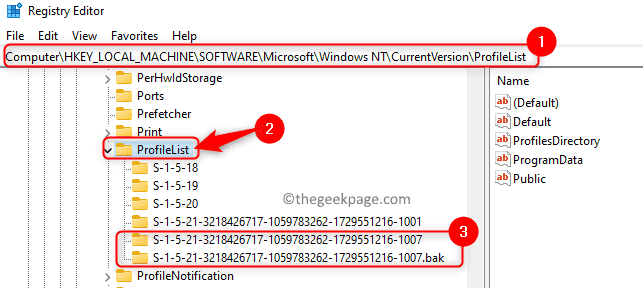 Windows 11 / 10 修复中无法加载用户配置文件错误