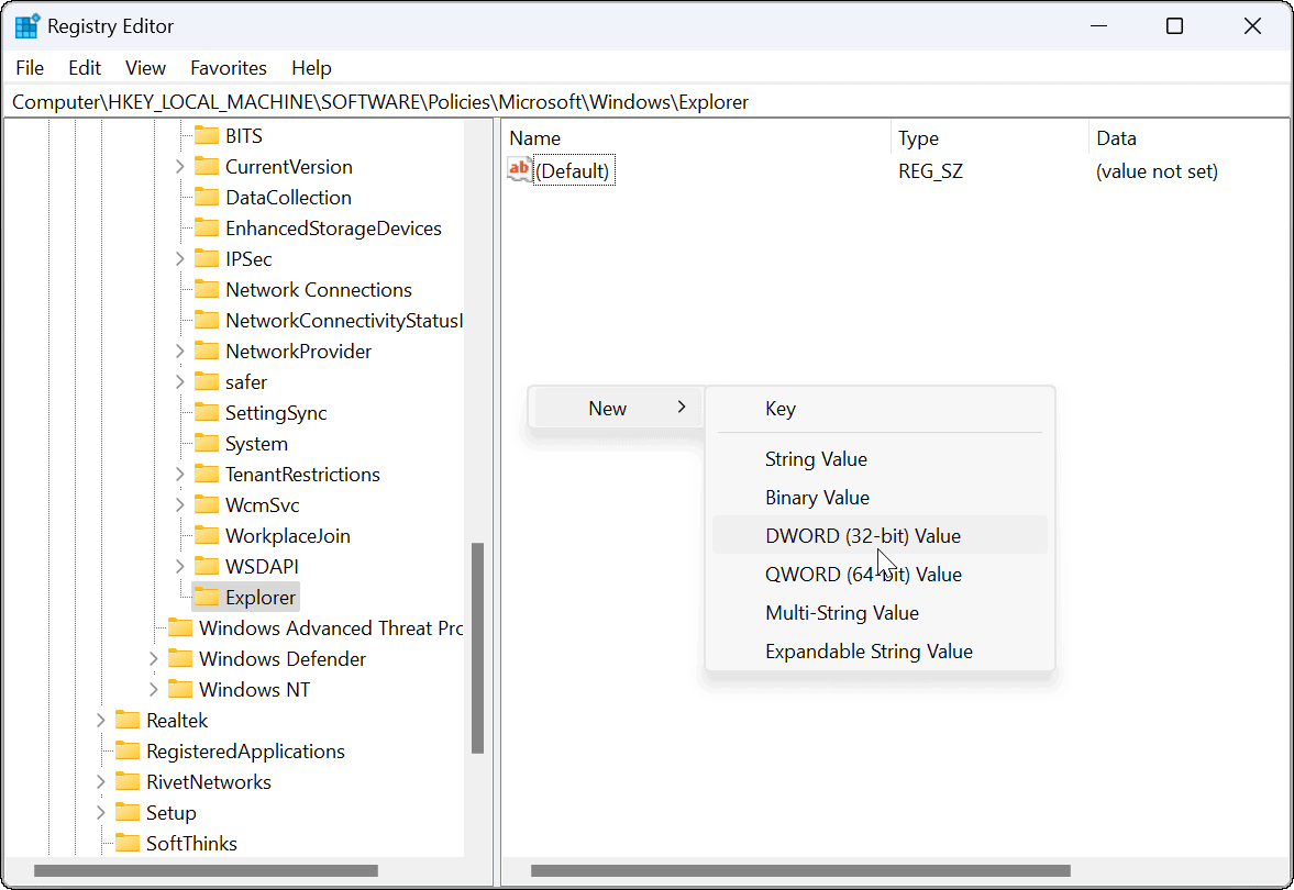 如何防止 Windows 11 上的快速设置更改