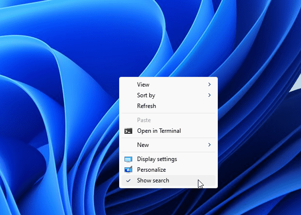 如何在 Windows 11 Insider Preview 内部版本中启用搜索小部件以进行测试