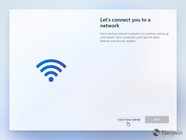 这是在没有互联网连接的情况下设置 Windows 11 设备的方法