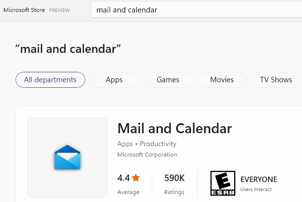 Windows Mail 应用程序错误 0x80070490 我们找不到您的设置