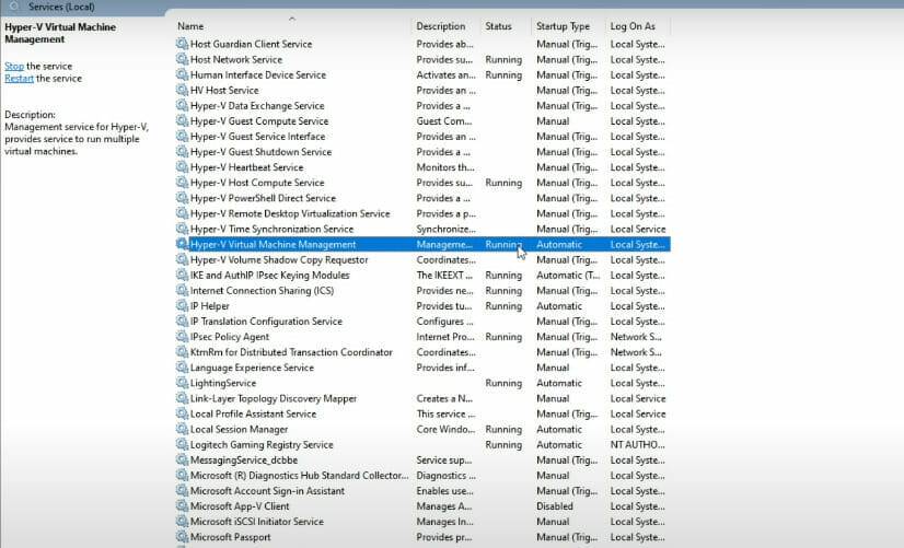 通过几个简单的步骤修复 Windows 11 Hypervisor 错误