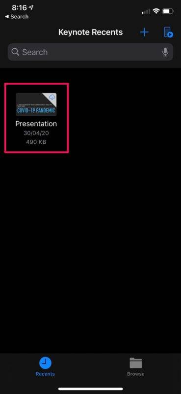 如何在 iPhone 和 iPad 上将 Keynote 转换为 PowerPoint