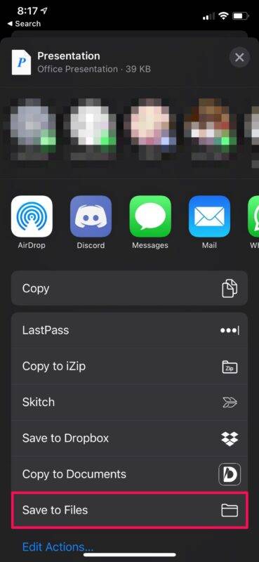 如何在 iPhone 和 iPad 上将 Keynote 转换为 PowerPoint