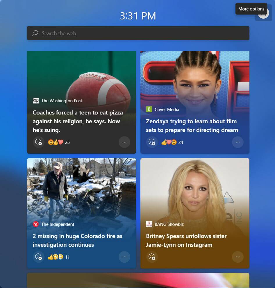 据称 Windows 11 可以获得对更多小部件的支持