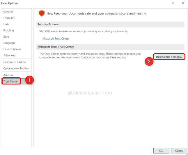 修复 Excel 无法添加新行/列问题