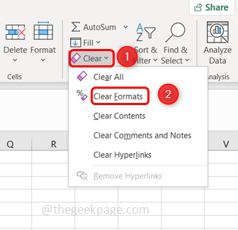 修复 Excel 无法添加新行/列问题