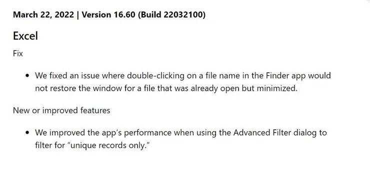 微软为 Mac 用户发布 Office Insider 版本 16.60（内部版本 22032100）