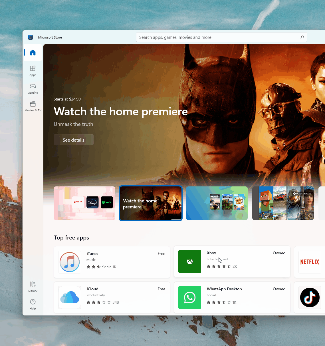 Windows 11 Build 25131发布，带来全新的Microsoft Store体验
