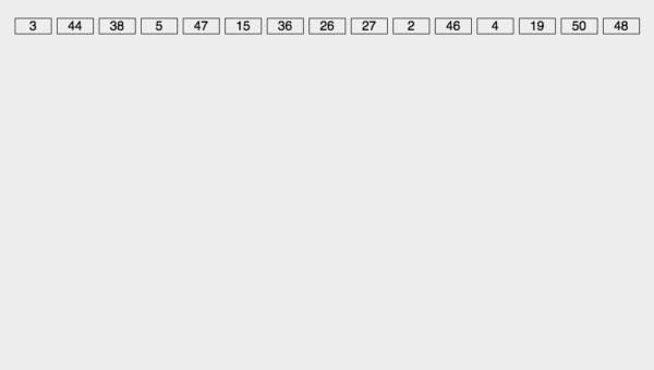 使用Java代码实现经典排序算法。
