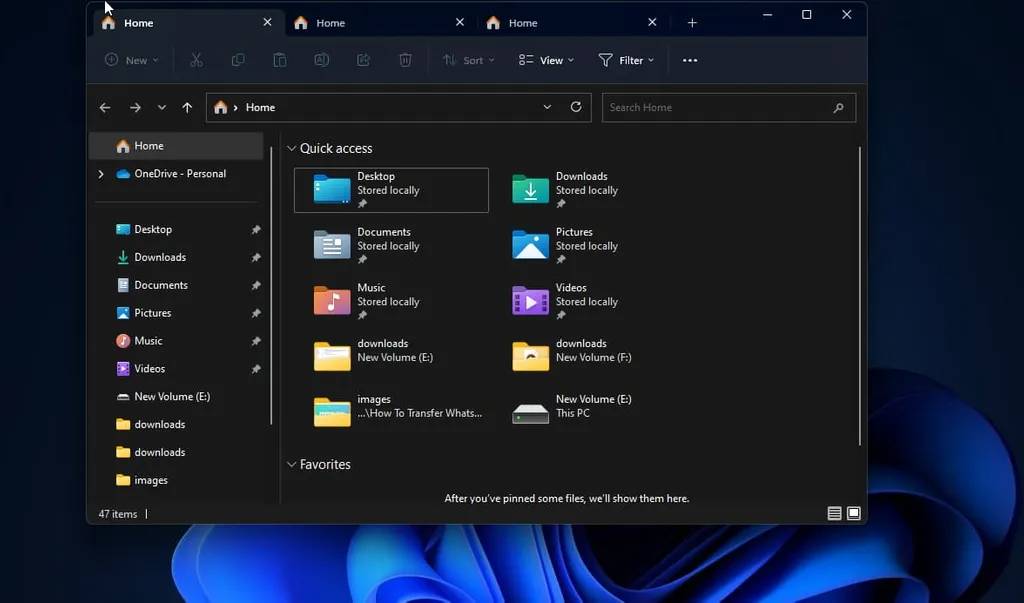 不喜欢 Windows 11 上文件资源管理器中的选项卡？这是禁用的方法
