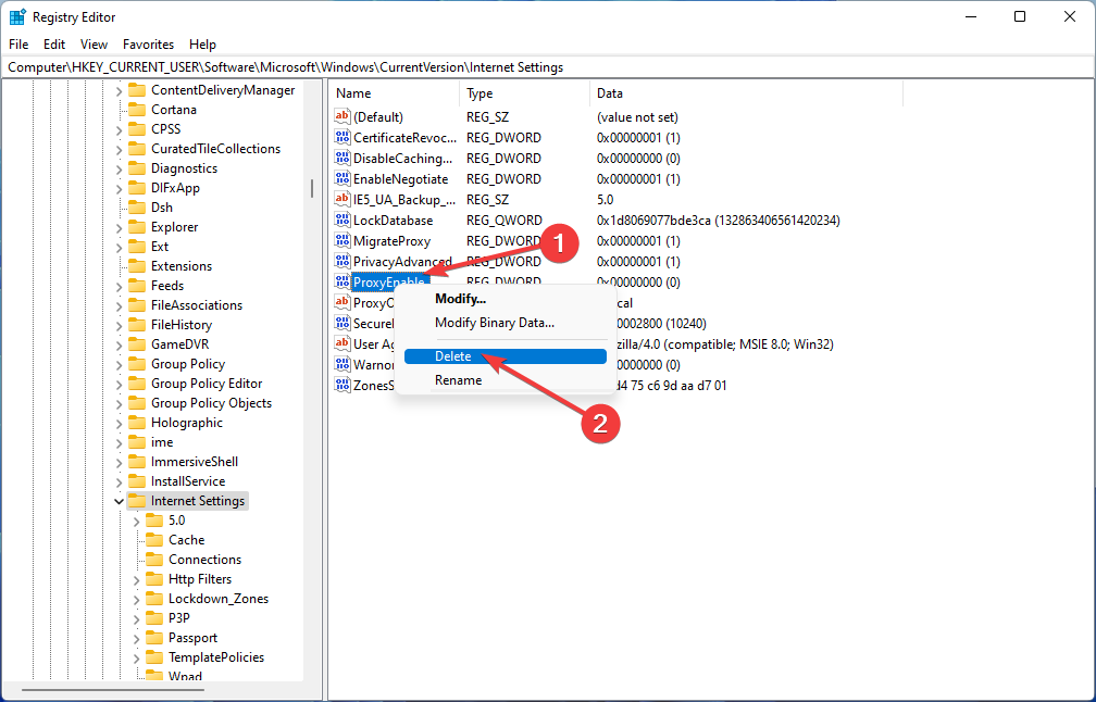 如何快速解决 Windows 11 的代理错误问题