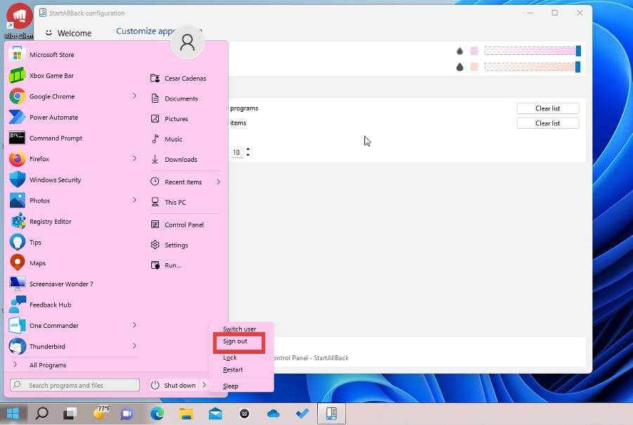 如何在 Windows 11 上使用 StartAllBack 返回 Windows 10 风格的开始菜单？