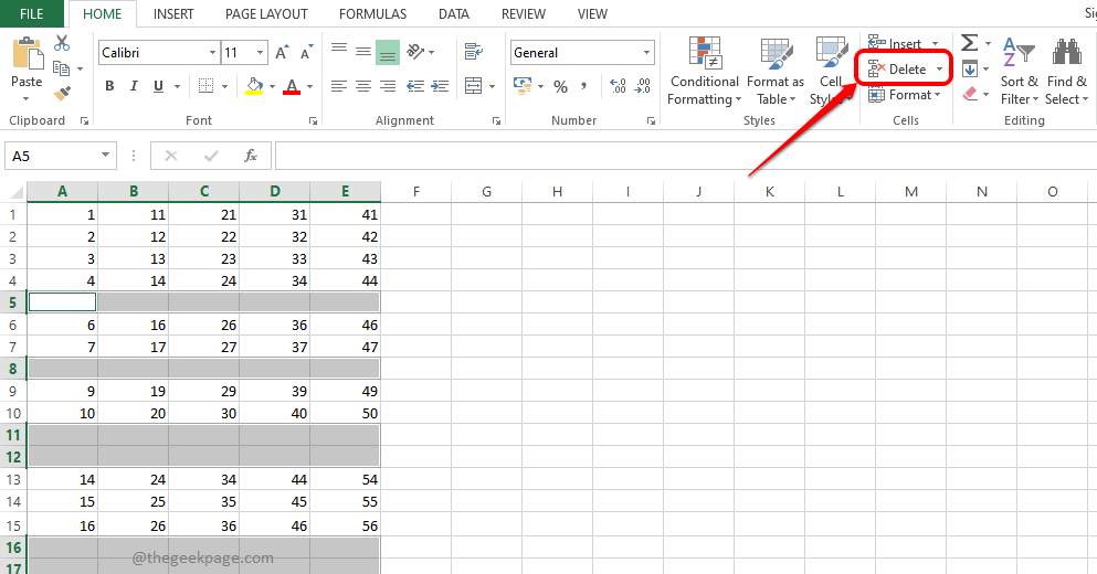 如何在 Microsoft Excel 中快速轻松删除空白行？