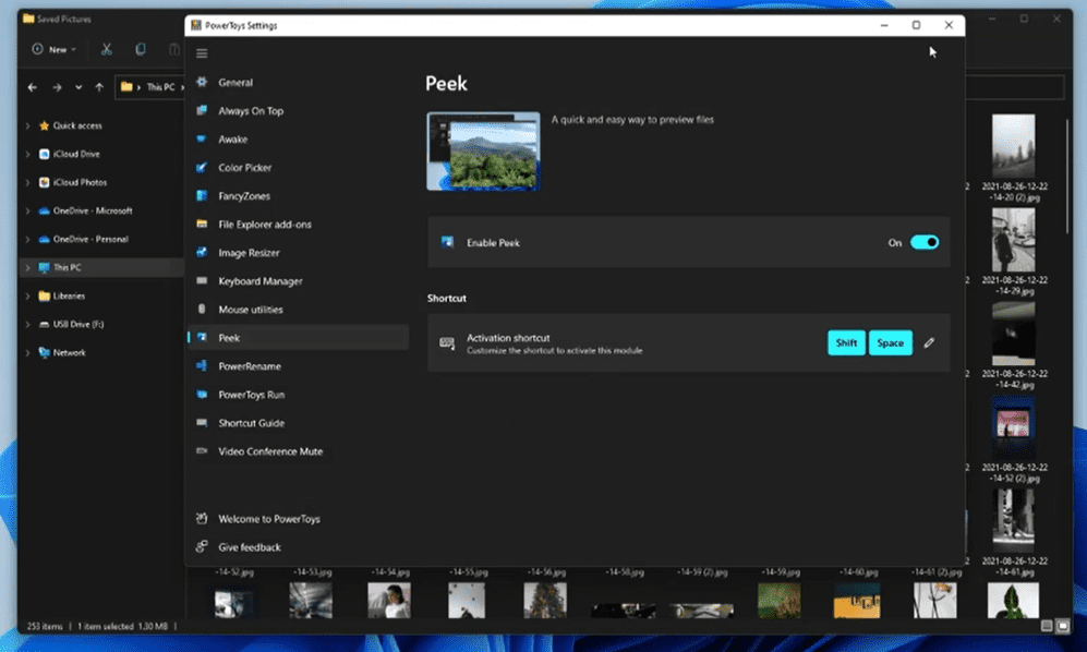 Microsoft PowerToys 可能很快就会获得受 Mac OS 启发的 Peek 文件预览功能
