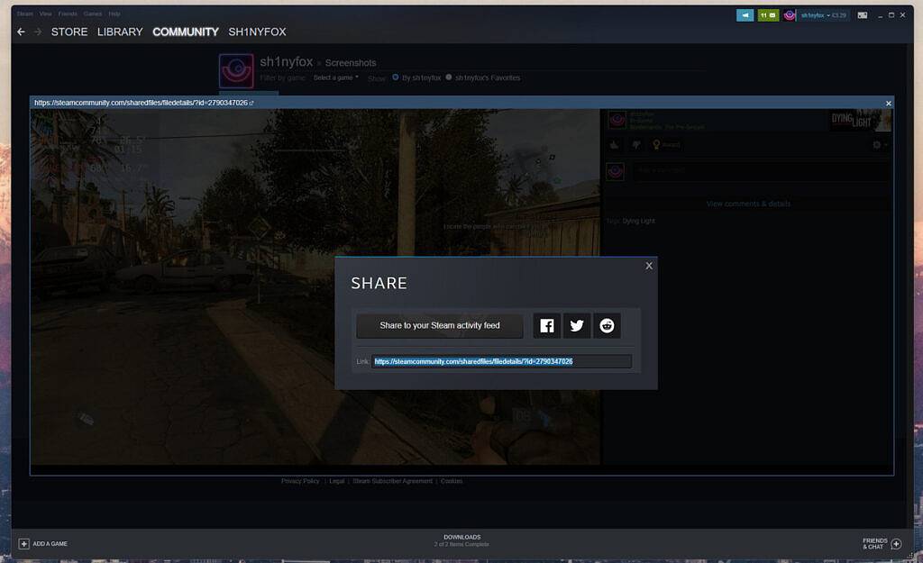 如何在 Steam 平台上截屏并转发分享