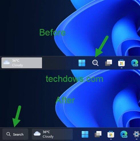 如何在Windows 11上将搜索栏添加到任务栏？