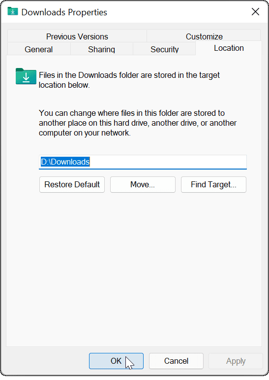 如何更改 Windows 11 的默认文件保存位置？