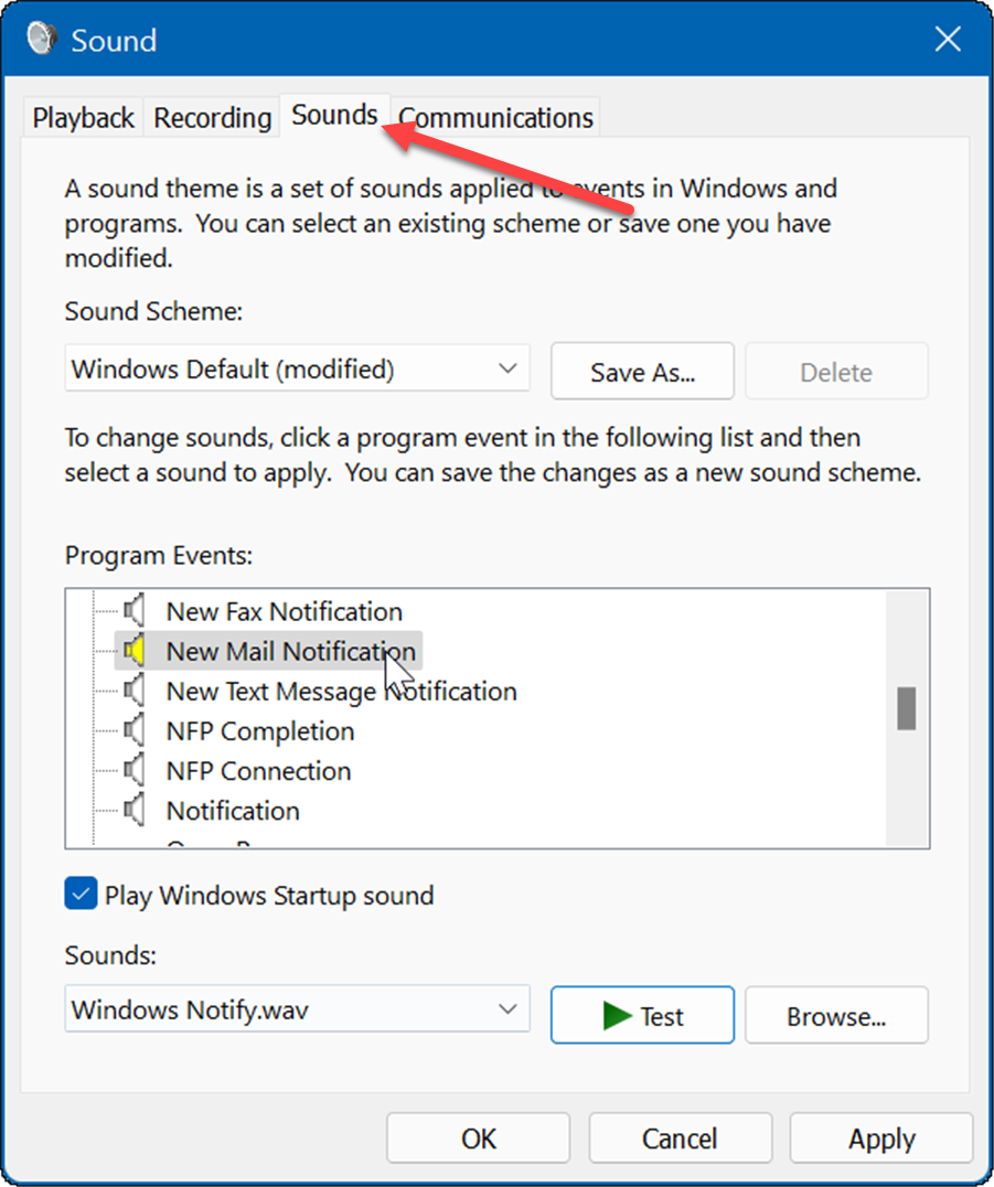 如何在 Windows 11 上管理系统声音