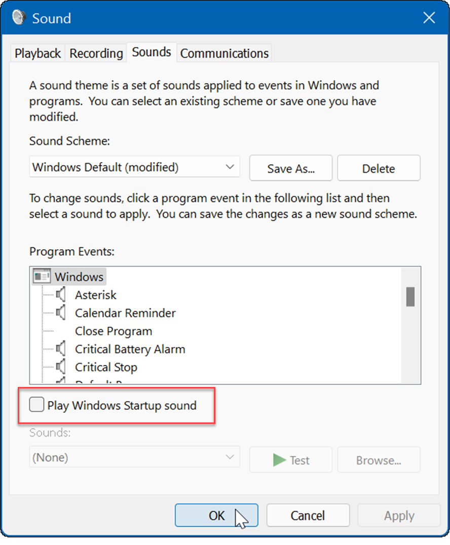 如何在 Windows 11 上管理系统声音